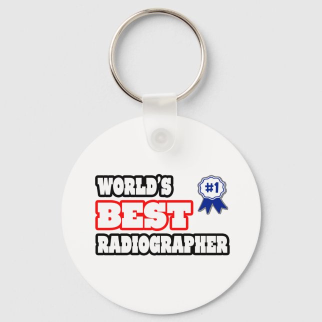 Porte-clés Meilleur Radiographe du monde (Recto)