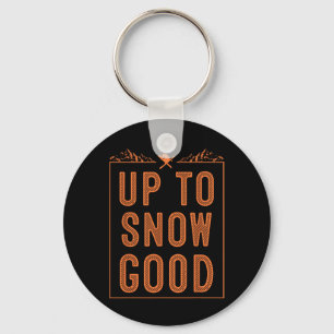 Porte-clés Meilleur Snowboard Ski Ride Cadeau Skieurs Mignonn