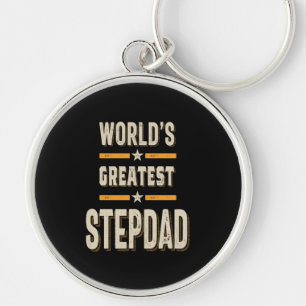 Porte-clés Meilleur Step-Papa du monde Drôle Stepfather Cadea