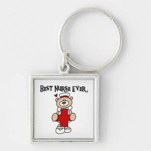 Porte-clés Meilleur T-shirts et cadeaux de Nurse Ever