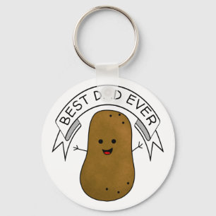 Porte-clés Meilleure pomme de terre papa
