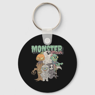 Porte-clés Mélange de monstres drôles mignons Frankenstein Fi