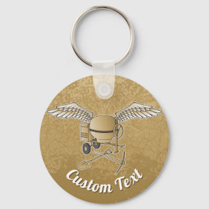 Porte-clés Mélange en béton Porte - clé beige