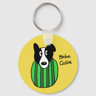 Porte-clés Melon Collie