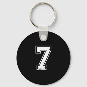 Porte-clés Mème 6 Numéro 67 Six Sept