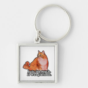Porte-clés Mème de chat grincheux pour les amateurs de chat e