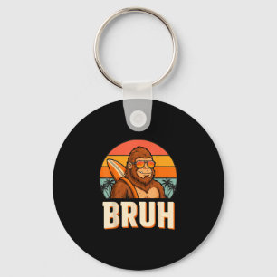 Porte-clés Mème graphique de bigfoot les garçons les hommes d
