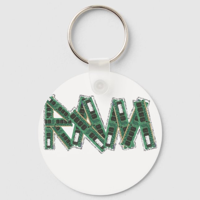 Porte-clés Mémoire d'accès aléatoire (Recto)