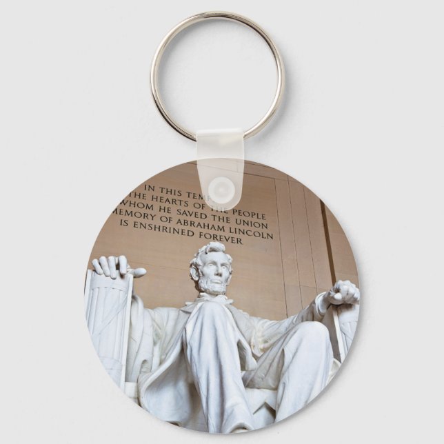 Porte-clés Mémorial de Lincoln (Recto)