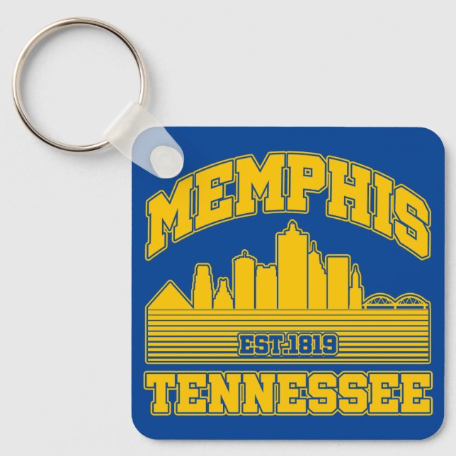 Porte-clés Memphis, Tennessee (Recto)