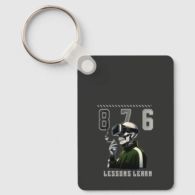 Porte-clés Men/Women 876 LESSONS LEARN Keychain (Recto)