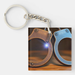 Porte-clés Menottes de police