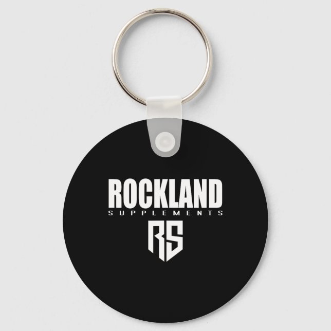 Porte-clés Mens Rockland Suppléments Gym Fitness Workout Body (Recto)