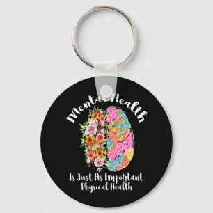 Porte-clés Mental Health Is Just As Physical Health Brain