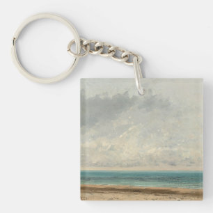 Porte-clés Mer Calme - Gustave Courbet