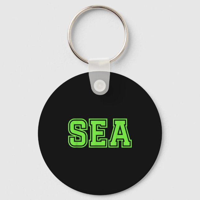 Porte-clés Mer seattle  (Recto)