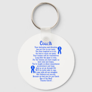 Porte-clés Merci d'entraîneur