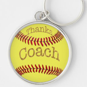 Porte-clés Merci Softball Coach idées cadeaux Porte - clé de 