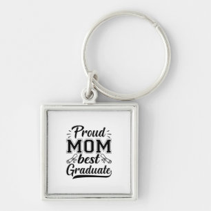 Porte-clés Mère Cadeau Fier Maman Meilleur Diplôme