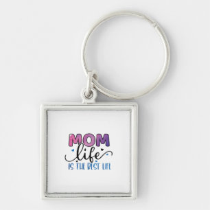 Porte-clés Mère Cadeau Maman Vie Est La Meilleure Vie