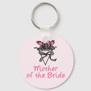 Porte-clés Mère de bouquet de la jeune mariée