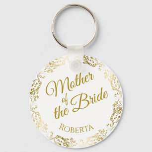 Porte-clés Mère de la mariée Mariage Porte - clé cadeau