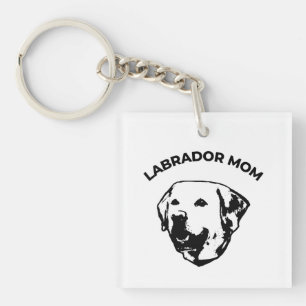 Porte-clés Mère de Labrador