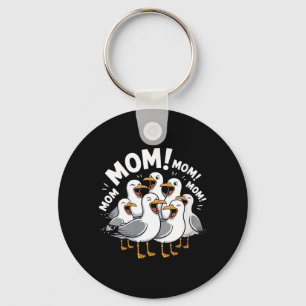 Porte-clés Mère de mères drôle de mouette féminine Fête des m