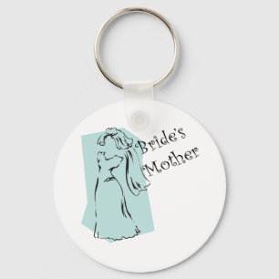 Porte-clés Mère du porte - clé de jeune mariée