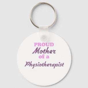 Porte-clés Mère fière d'un physiothérapeute