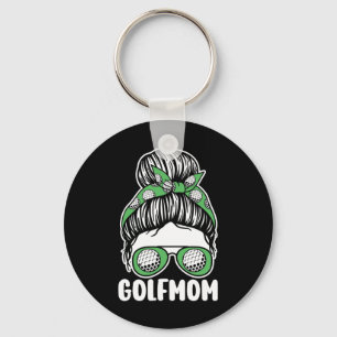 Porte-clés Mère Golfer Maman Golf Golf Golf