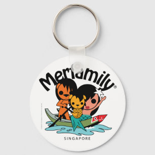Porte-clés Merfamily® Singapore Sampan