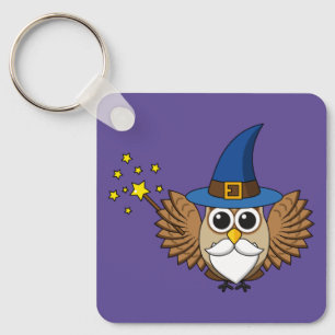 Porte-clés Merlin mignon, sortilège