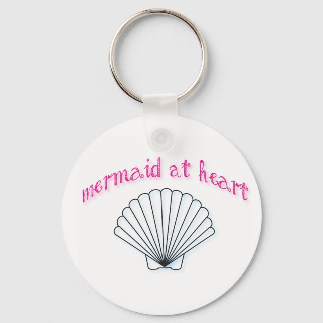 Porte-clés Mermaid à Heart Keychain (Recto)