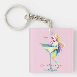 Porte-clés Mermaid Martini Girl Thunder_Cove