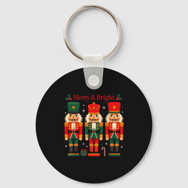 Porte-clés Merry &amp; Bright Nutcracker Christmas Ballet Dan (Recto)
