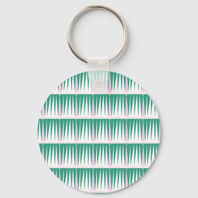 Porte-clés Merveilleuse de la saison Arbre de Noël (Recto)