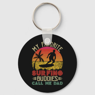 Porte-clés Mes Amoureux De Surf Favoris Appelez-Moi Papa Fa V