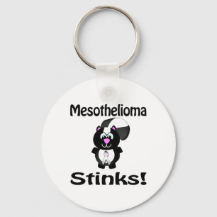 Porte-clés Mesothelioma pue la conception de la sensibilisati
