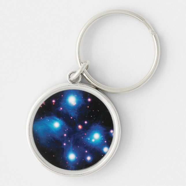 Porte-clés Messier 45 Pleiades Star Cluster NASA Photo spatia (Devant)