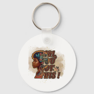 Porte-clés Metal Circle Porte - clé - Fille, Tu As Ça !