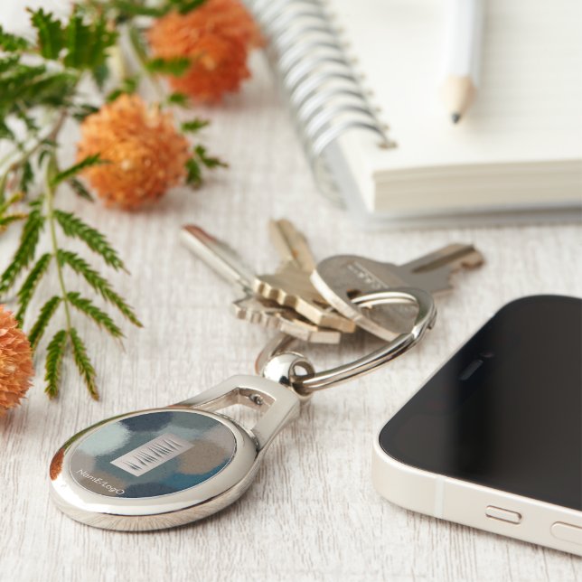 Porte-clés métaphore_3_croissance_1 métal (Côté )