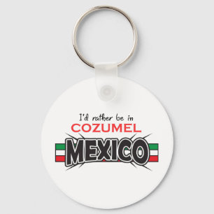 PORTE-CLÉS MEXICO APPLIQUE COZUMEL