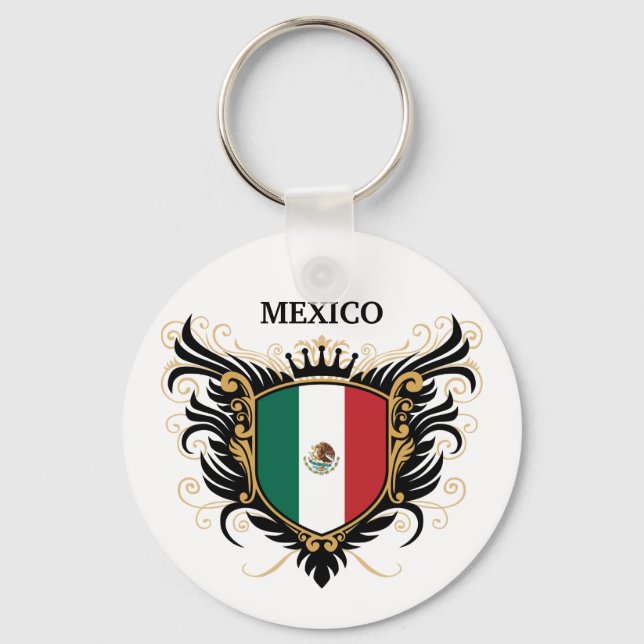 Porte-clés Mexique [personnalisation] (Recto)