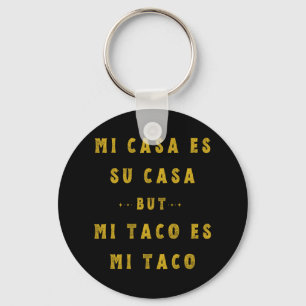 Porte-clés Mi Taco Es Mi Taco Cinco De Mayo Espèce Nourriture