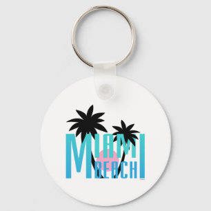 Porte-clés Miami-Beach-Florida-Typography