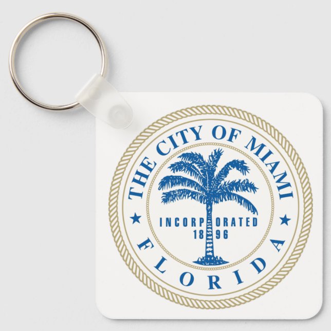 Porte-clés Miami Floride (Recto)