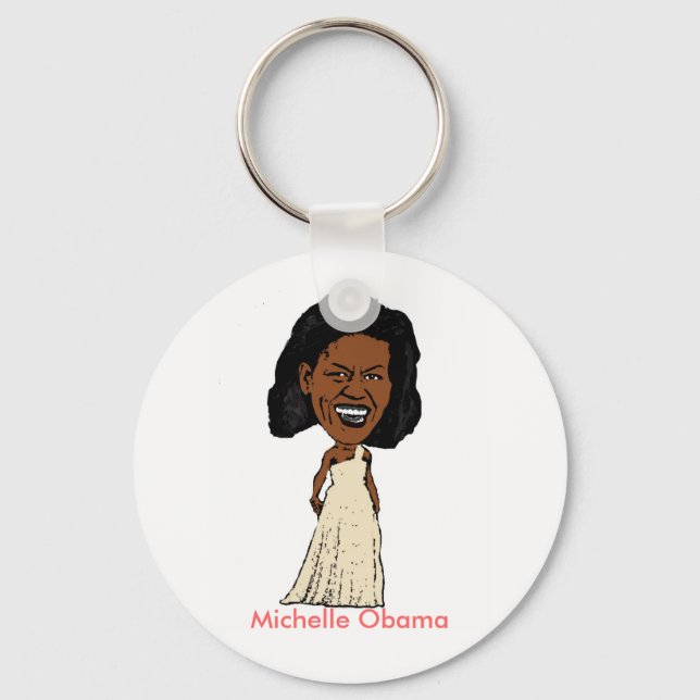 Porte-clés Michelle Obama porte - clé (Recto)