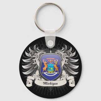 Porte-clés Michigan Crest