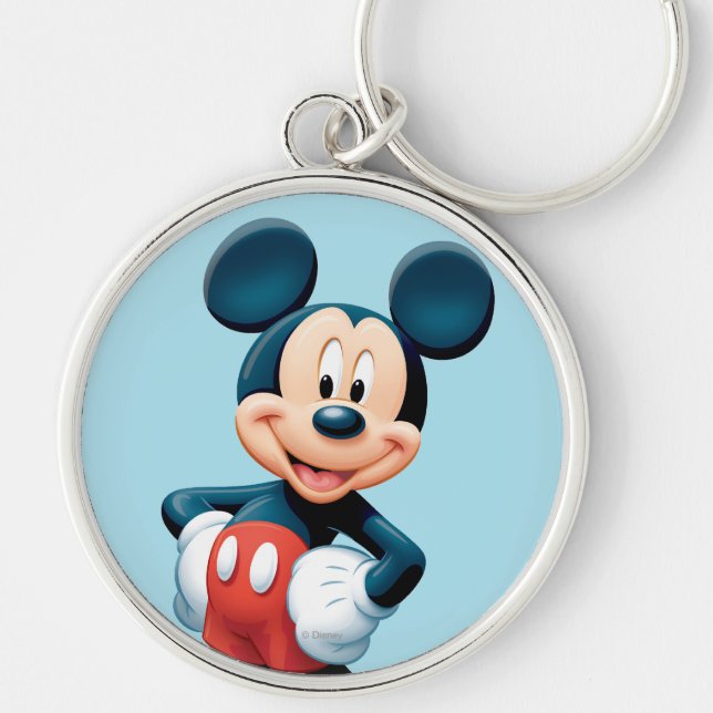 Porte-clés Mickey | Mains sur les hanches (Devant)